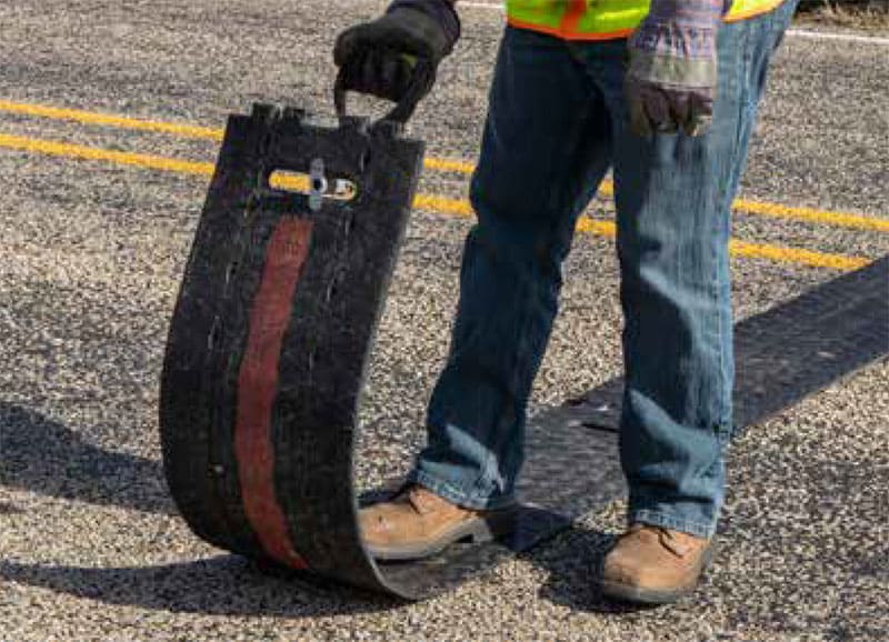 Temporary Portable Rumble Strips